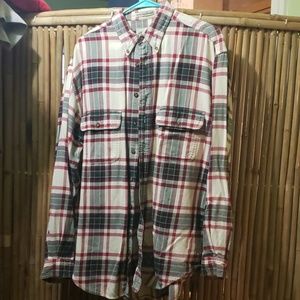 Eddie bauer'l flannel button up